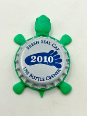 Sierra Nevada Bigfoot Expedition (2010) - Bottle Cap Magnet Turtle Shell Shocked Art