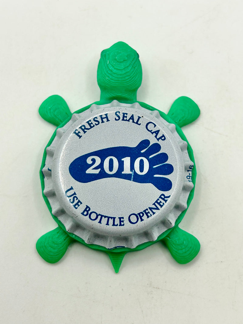 Sierra Nevada Bigfoot Expedition (2010) - Bottle Cap Magnet Turtle Shell Shocked Art