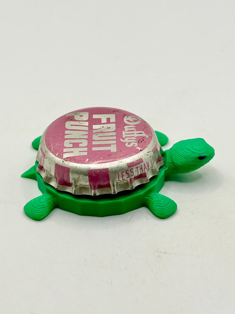 Duffy’s Fruit Punch - Bottle Cap Magnet Turtle Shell Shocked Art