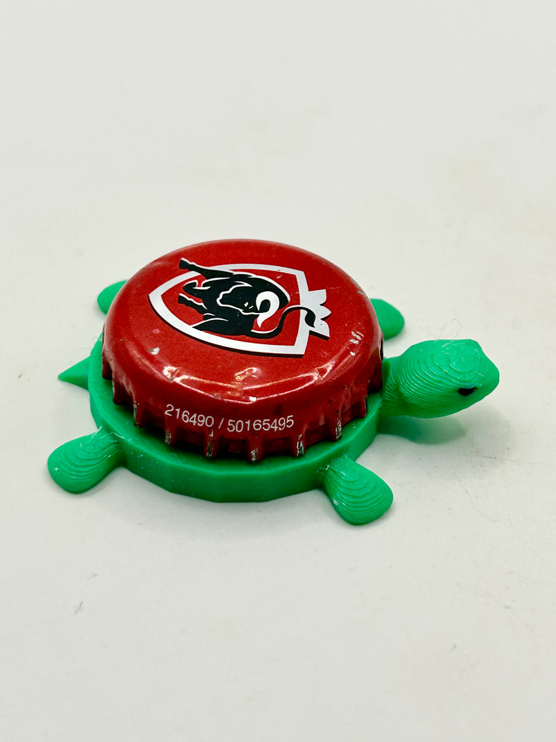 Jupiler Beer (Red) - Bottle Cap Magnet Turtle Shell Shocked Art