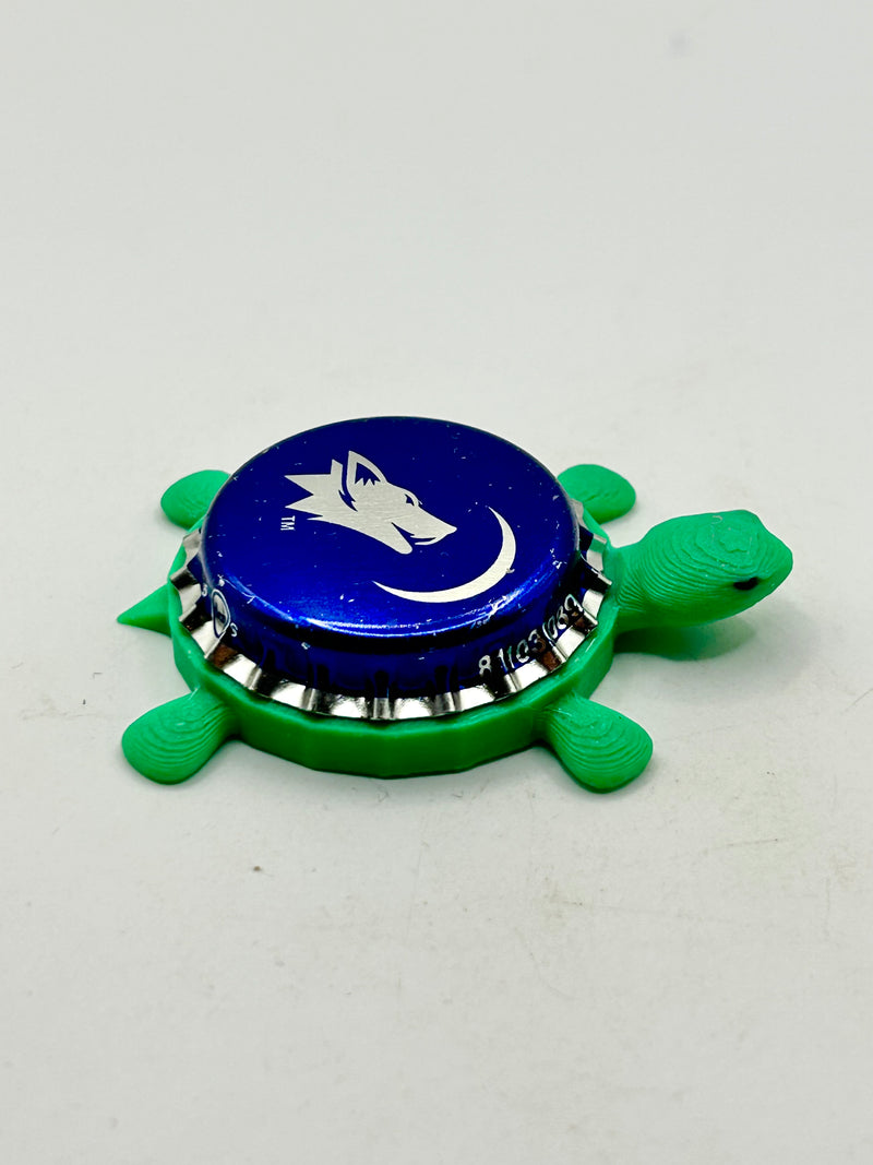 Eristoff Vodka - Bottle Cap Magnet Turtle (Copy) Shell Shocked Art