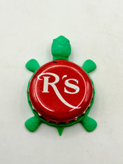 R’s Pivovarnia Moskva Efes Beer (Russia) - Bottle Cap Magnet Turtle Shell Shocked Art