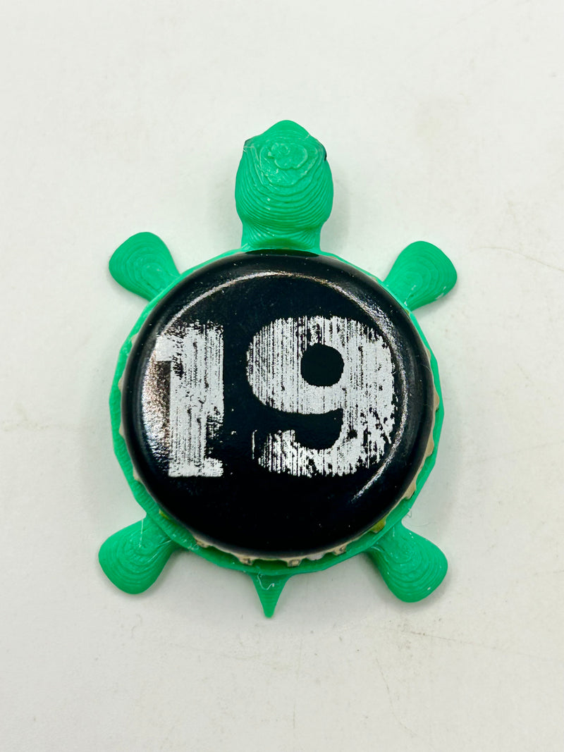 Coors 1919 Batch (Prohibition) - Bottle Cap Magnet Turtle Shell Shocked Art