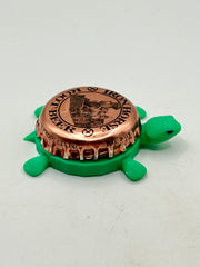 Iron Horse Root Beer - Bottle Cap Magnet Turtle Shell Shocked Art