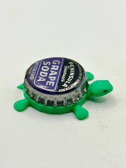 Peninsula Grape (Vintage) - Bottle Cap Magnet Turtle Shell Shocked Art