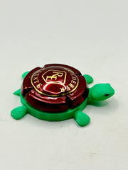 Roederer Estate Champagne - Bottle Cap Magnet Turtle Shell Shocked Art