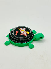 Jolt Cola Soda - Bottle Cap Magnet Turtle Shell Shocked Art