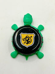 Royal Swinkels (Netherlands) - Bottle Cap Magnet Turtle Shell Shocked Art