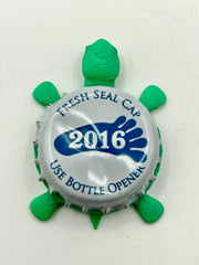 Sierra Nevada Bigfoot Expedition (2016) - Bottle Cap Magnet Turtle Shell Shocked Art