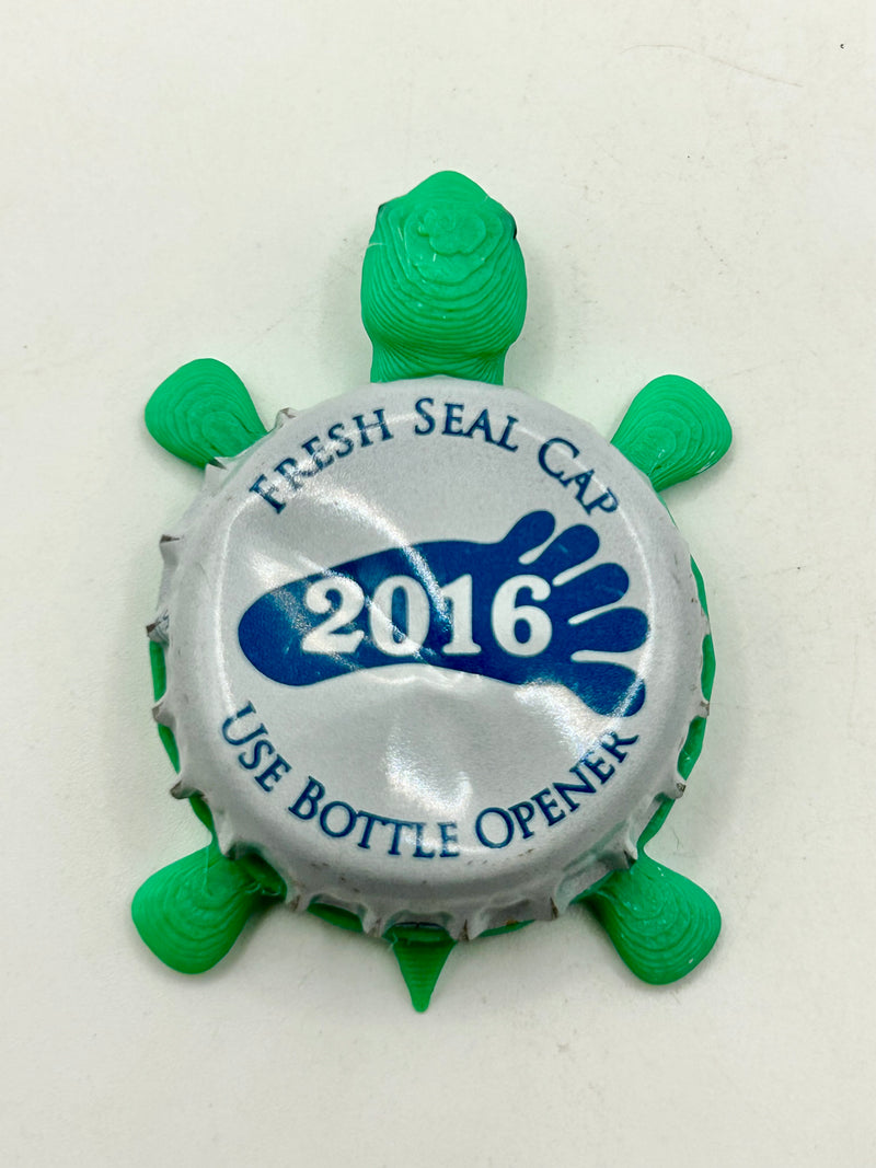 Sierra Nevada Bigfoot Expedition (2016) - Bottle Cap Magnet Turtle Shell Shocked Art