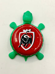 Jupiler Beer (Red) - Bottle Cap Magnet Turtle Shell Shocked Art