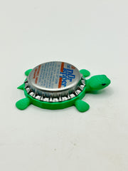 Diet Dr Pepper (Vintage, Text) Bottle-Cap Magnet Turtle | Shell Shocked Art (Copy) Shell Shocked Art