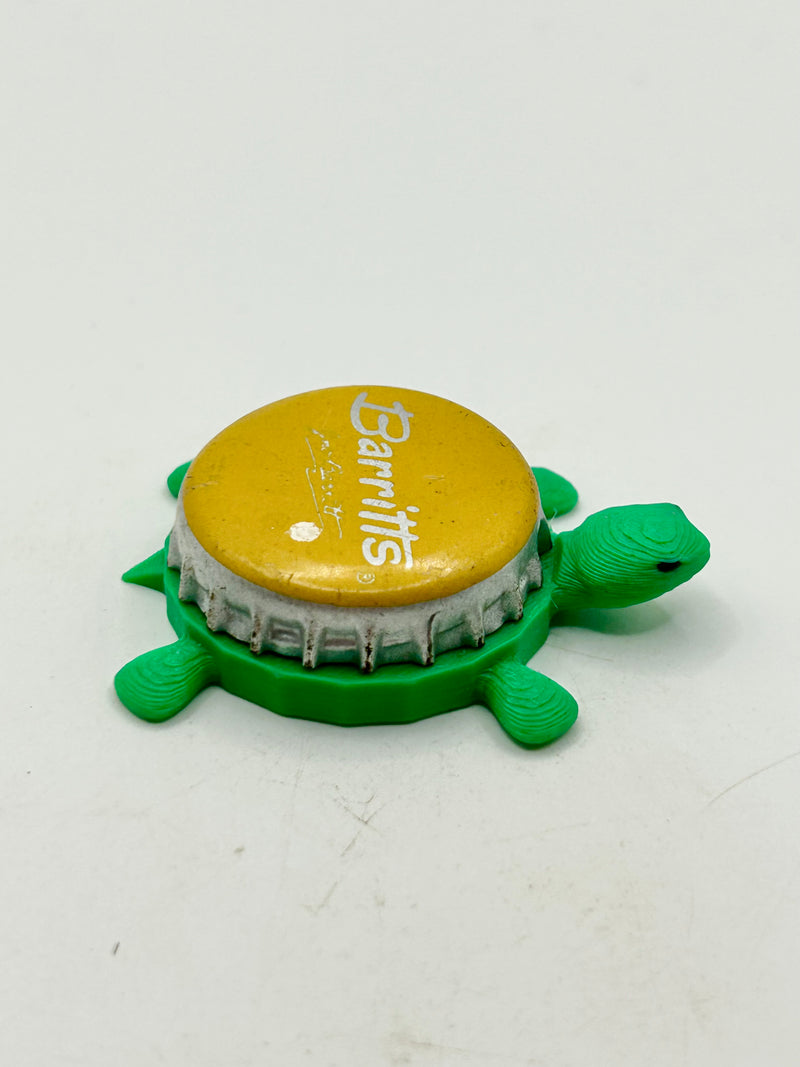 Barritts Ginger Beer - Bottle Cap Magnet Turtle (Copy) Shell Shocked Art
