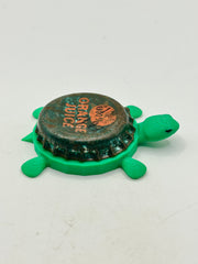 Orange Juice (Vintage) - Bottle Cap Magnet Turtle Shell Shocked Art