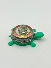St Petersburg (Russia Beer) - Bottle Cap Magnet Turtle Shell Shocked Art