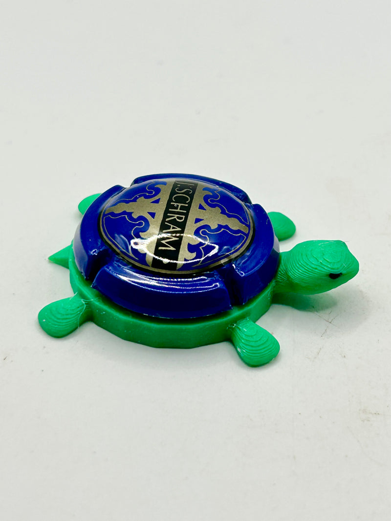 Schramsberg Vineyards (Blue) - Bottle Cap Magnet Turtle Shell Shocked Art