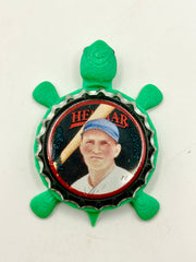 Billy Rogell, Helmar Brewing Big League Brew (#16) - Bottle Cap Magnet Turtle Shell Shocked Art