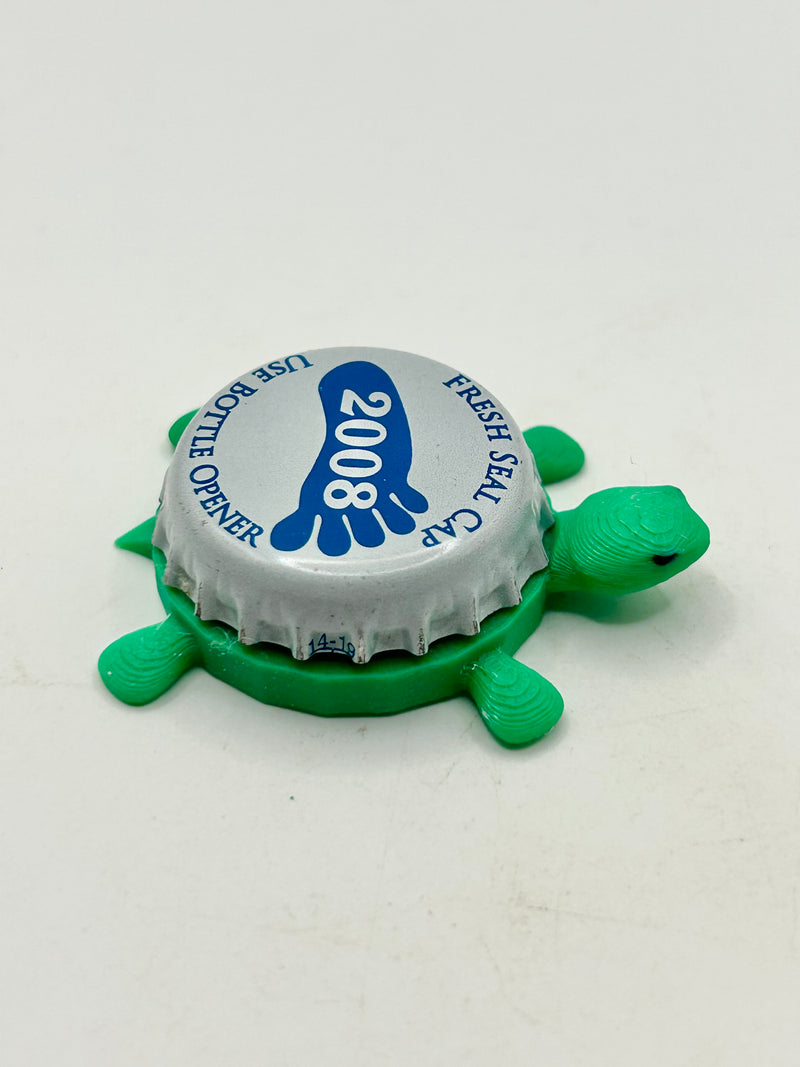 Sierra Nevada Bigfoot Expedition (2008) - Bottle Cap Magnet Turtle Shell Shocked Art