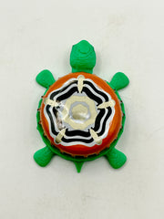 Samuel Smith Brewing (Orange) - Bottle Cap Magnet Turtle Shell Shocked Art
