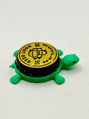 Boylan’s Root Beer - Bottle Cap Magnet Turtle Shell Shocked Art