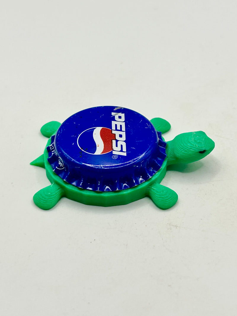 Pepsi (International Blue) - Bottle Cap Magnet Turtle Shell Shocked Art