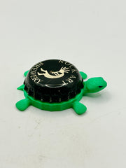 Rock Art Brewing - Bottle Cap Magnet Turtle Shell Shocked Art