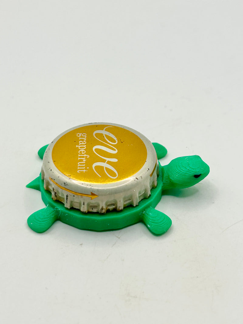 Eve Grapefruit (Russian Beer) - Bottle Cap Magnet Turtle Shell Shocked Art