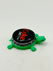 Coke Zero (Red Text) - Bottle Cap Magnet Turtle Shell Shocked Art