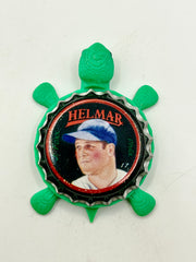 Jimmie Foxx, Helmar Brewing Big League Brew (#17) - Bottle Cap Magnet Turtle Shell Shocked Art