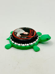 Babe Ruth, Helmar Brewing Big League Brew (#9, Rare) - Bottle Cap Magnet Turtle Shell Shocked Art