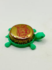 Stevens Point Brewery (Red) - Bottle Cap Magnet Turtle (Copy) Shell Shocked Art