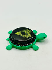 Snake Venom (Keith Brewing) - Bottle Cap Magnet Turtle Shell Shocked Art
