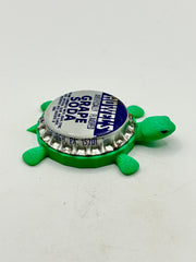 Howel’s Grape - Bottle Cap Magnet Turtle Shell Shocked Art