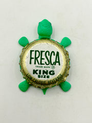Fresca, King Size (Vintage) - Bottle Cap Magnet Turtle (Copy) Shell Shocked Art