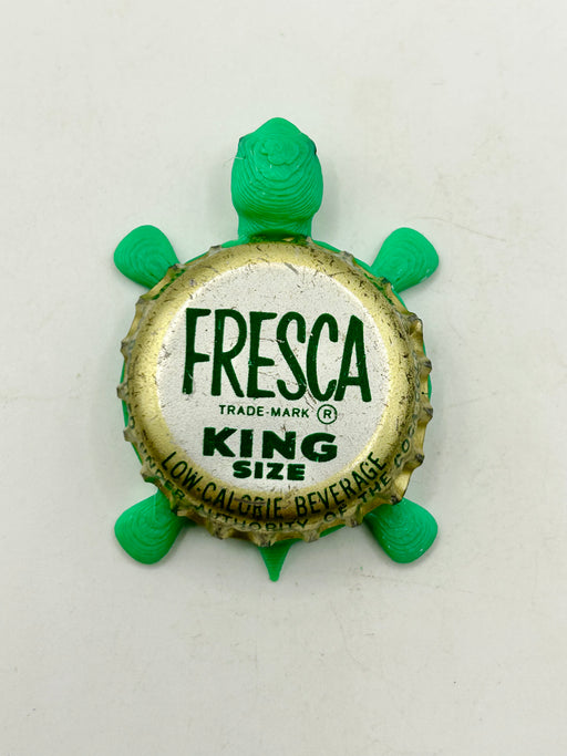 Fresca, King Size (Vintage) - Bottle Cap Magnet Turtle (Copy) Shell Shocked Art