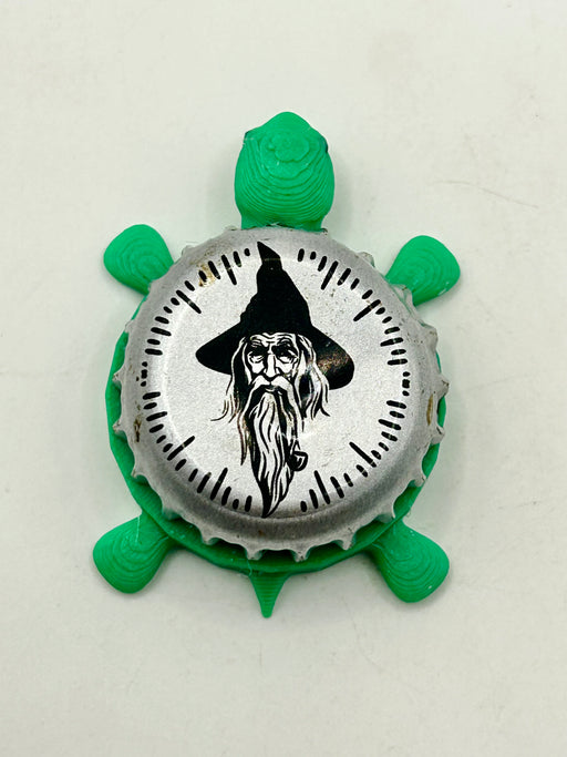 Cerveceria Artesanal Fauna  - Bottle Cap Magnet Turtle (Copy) Shell Shocked Art