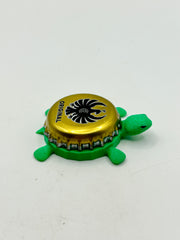 Imperial Lager, Costa Rica (Original) - Bottle Cap Magnet Turtle Shell Shocked Art