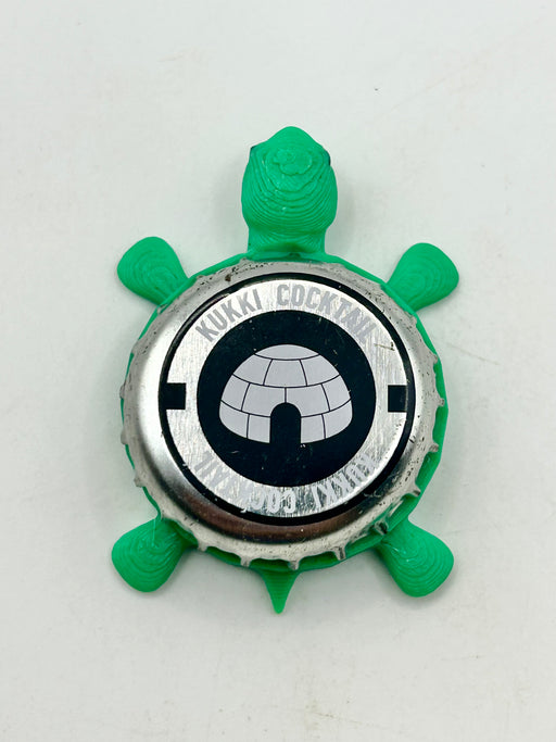 Jever Pilsener (Germany) - Bottle Cap Magnet Turtle (Copy) Shell Shocked Art