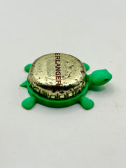 Erlanger Brewing - Bottle Cap Magnet Turtle (Copy) Shell Shocked Art