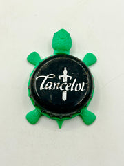 Lancelot Beer - Bottle Cap Magnet Turtle (Copy) Shell Shocked Art