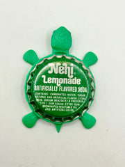 Nehi Lemonade (Vintage) - Bottle Cap Magnet Turtle (Copy) Shell Shocked Art