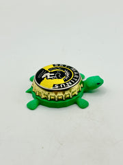 Martinsbrau Skt. Martinus - Bottle Cap Magnet Turtle Shell Shocked Art