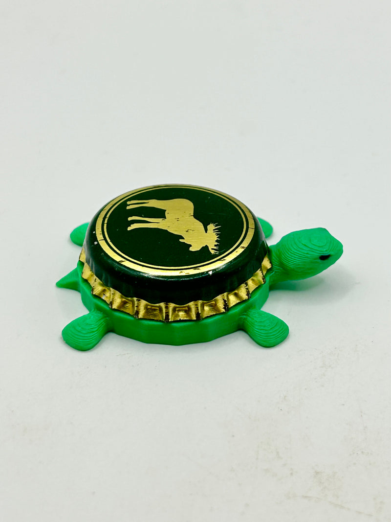 Moose Shore (Losinyi Bereg) Russian Beer - Bottle Cap Magnet Turtle Shell Shocked Art