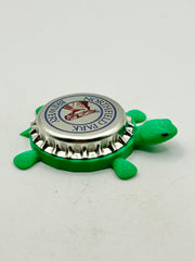 Northfield Park Brewing - Bottle Cap Magnet Turtle Shell Shocked Art