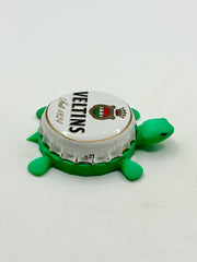 Veltins (Germany) - Bottle Cap Magnet Turtle Shell Shocked Art