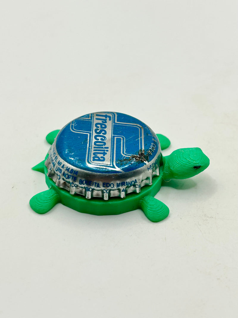 Frescolita (Venezuela) - Bottle Cap Magnet Turtle (Copy) Shell Shocked Art