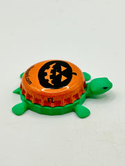 Shipyard Brewing (Pumpkin) - Bottle Cap Magnet Turtle Shell Shocked Art