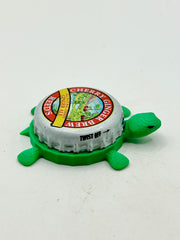 Reed’s Cherry Ginger Beer - Bottle Cap Magnet Turtle Shell Shocked Art