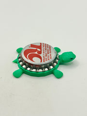 RC Cola (Vintage, Red) - Bottle Cap Magnet Turtle Shell Shocked Art