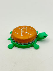 Sumol Orange Soda - Bottle Cap Magnet Turtle Shell Shocked Art